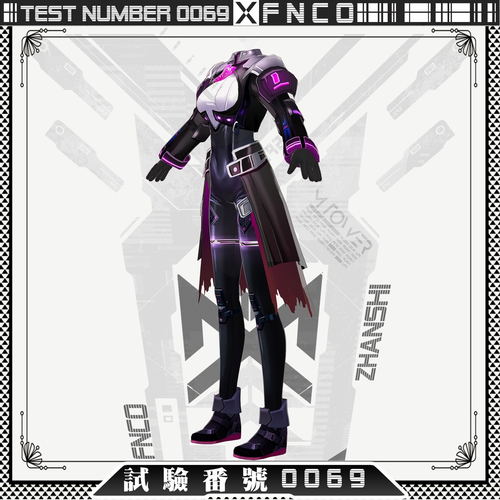 Vroid - 試驗編號0069/職業服/Test number 0069