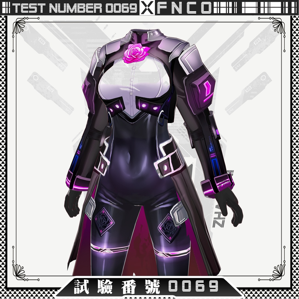 Vroid - 試驗編號0069/職業服/Test number 0069