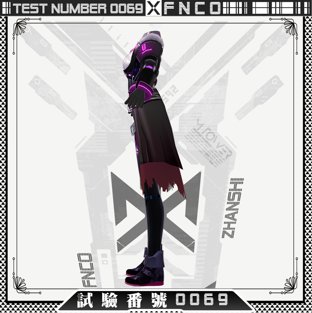 Vroid - 試驗編號0069/職業服/Test number 0069