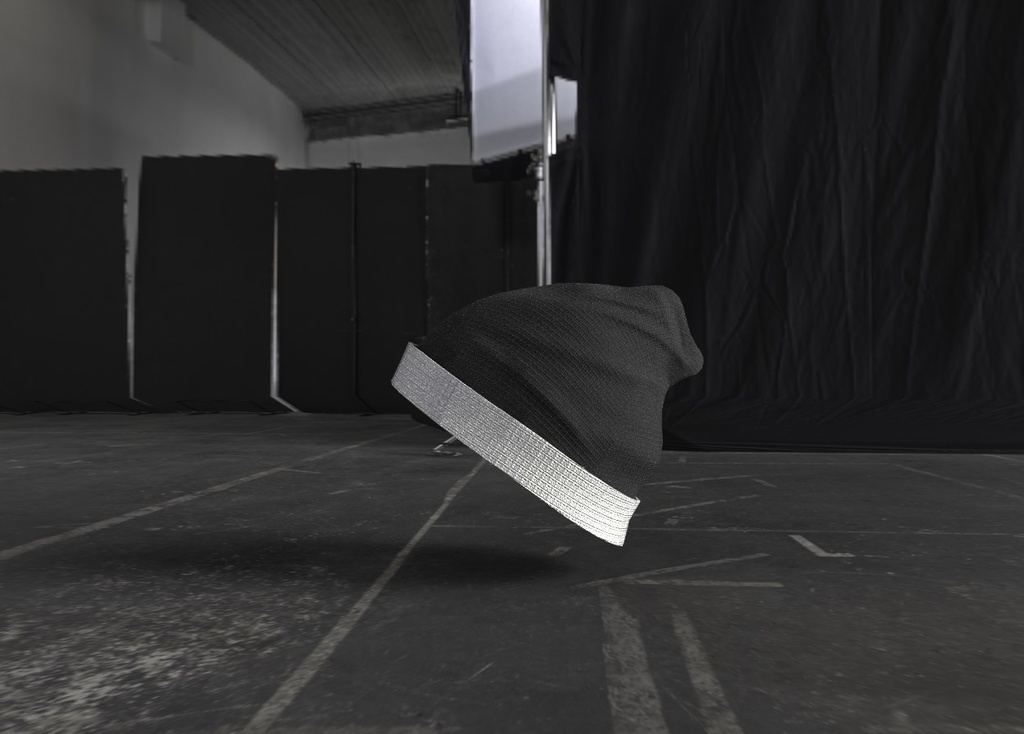 【vrchat&vroid】 アクセサリー/ニット帽/7色