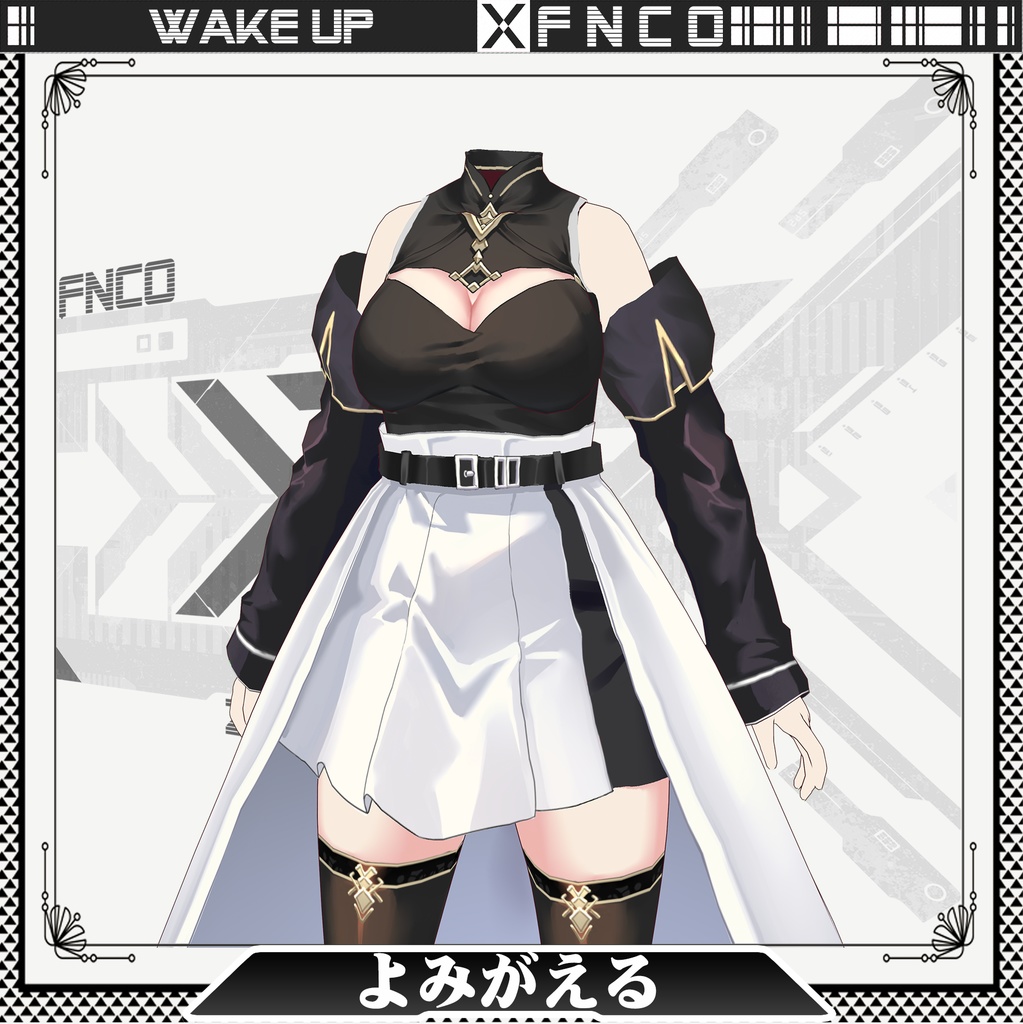 Vroid - よみがえる/職業服/wake up【更新】