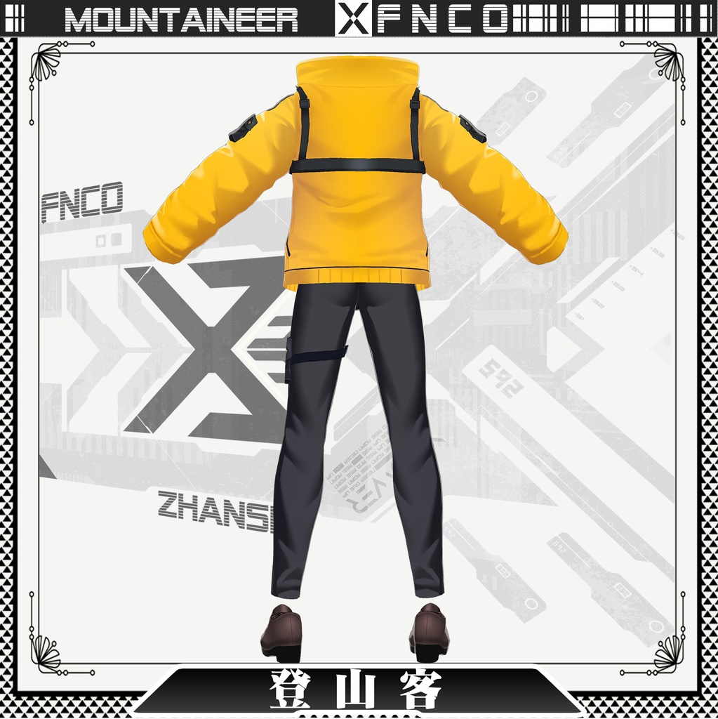 Vroid - 登山客/職業服/mountaineer