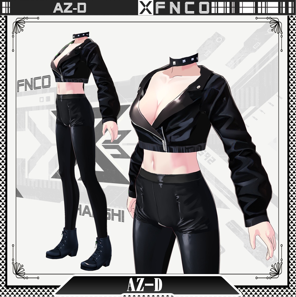 Vroid - AD-Z/職業服/AD-Z