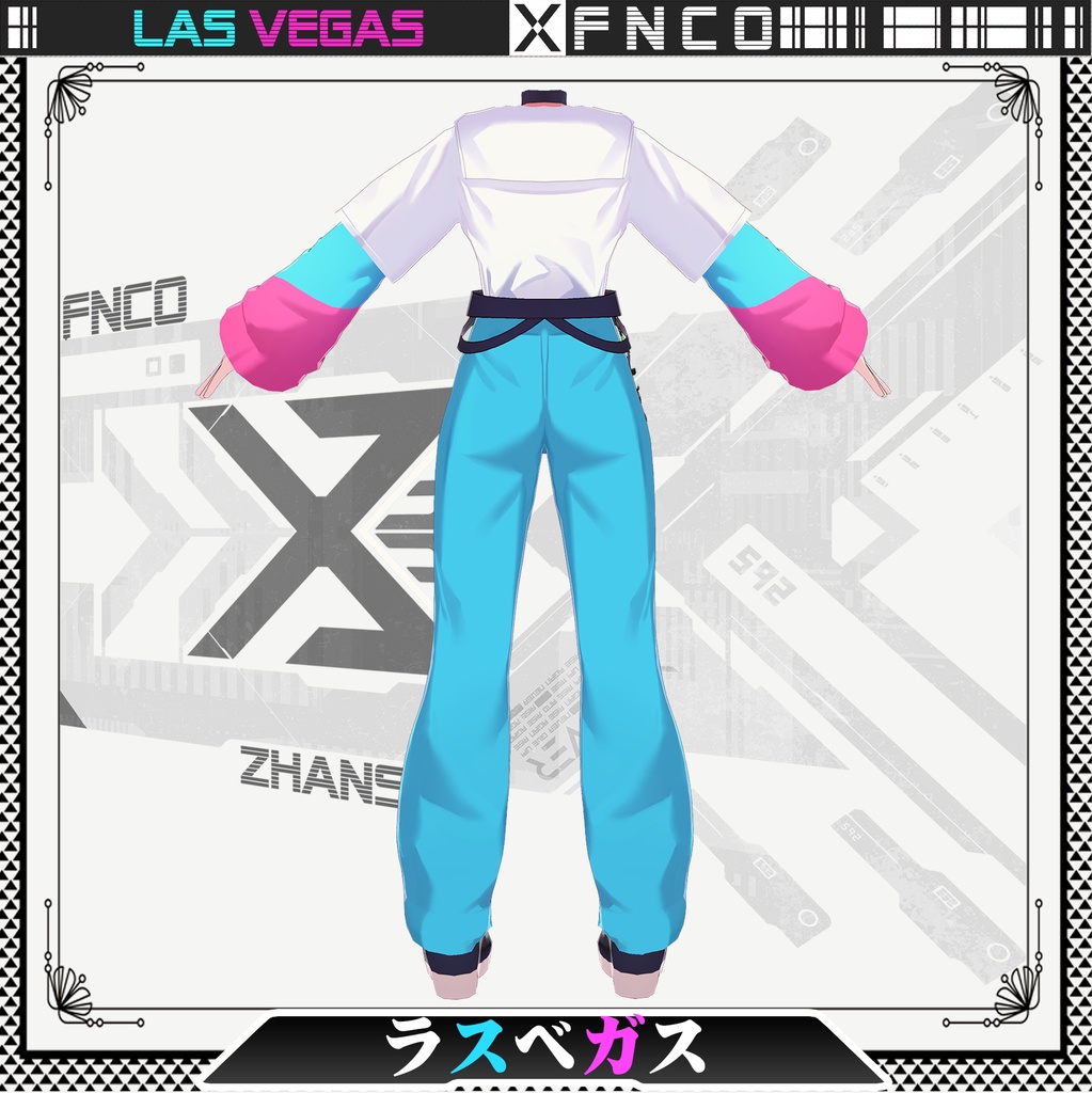 Vroid - ラスベガス/常服/Las Vegas