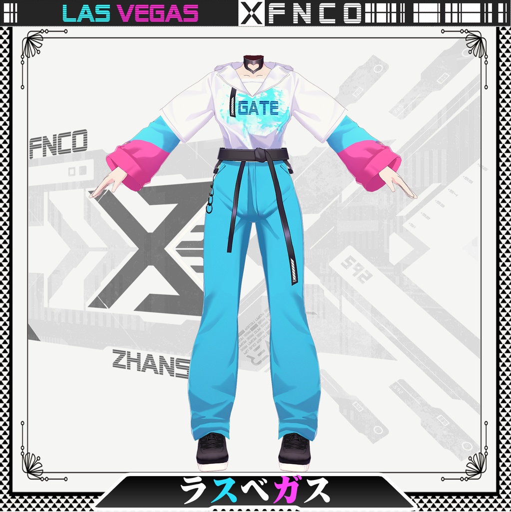 Vroid - ラスベガス/常服/Las Vegas