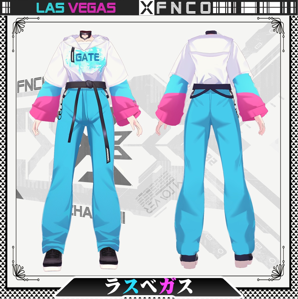Vroid - ラスベガス/常服/Las Vegas