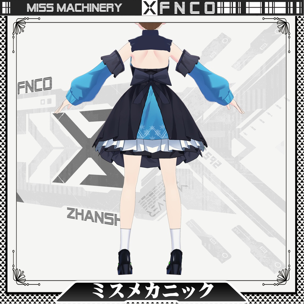 Vroid - ミスメカニック/職業服/Miss Machinery