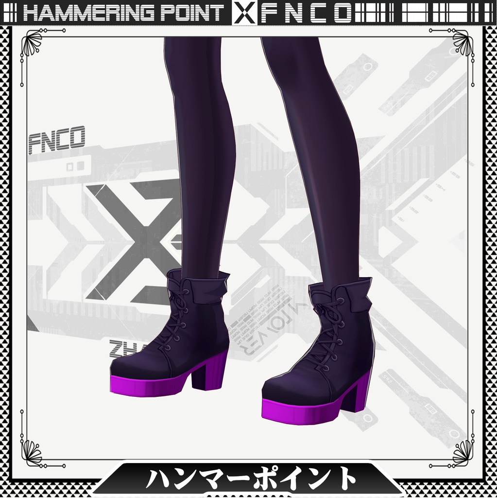 Vroid - ハンマーポイント/職業服/hammering point