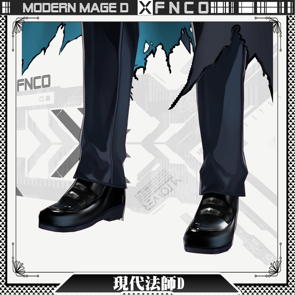 【ハロウィン限定】Vroid - Modern Mage D/職業服/現代法師D