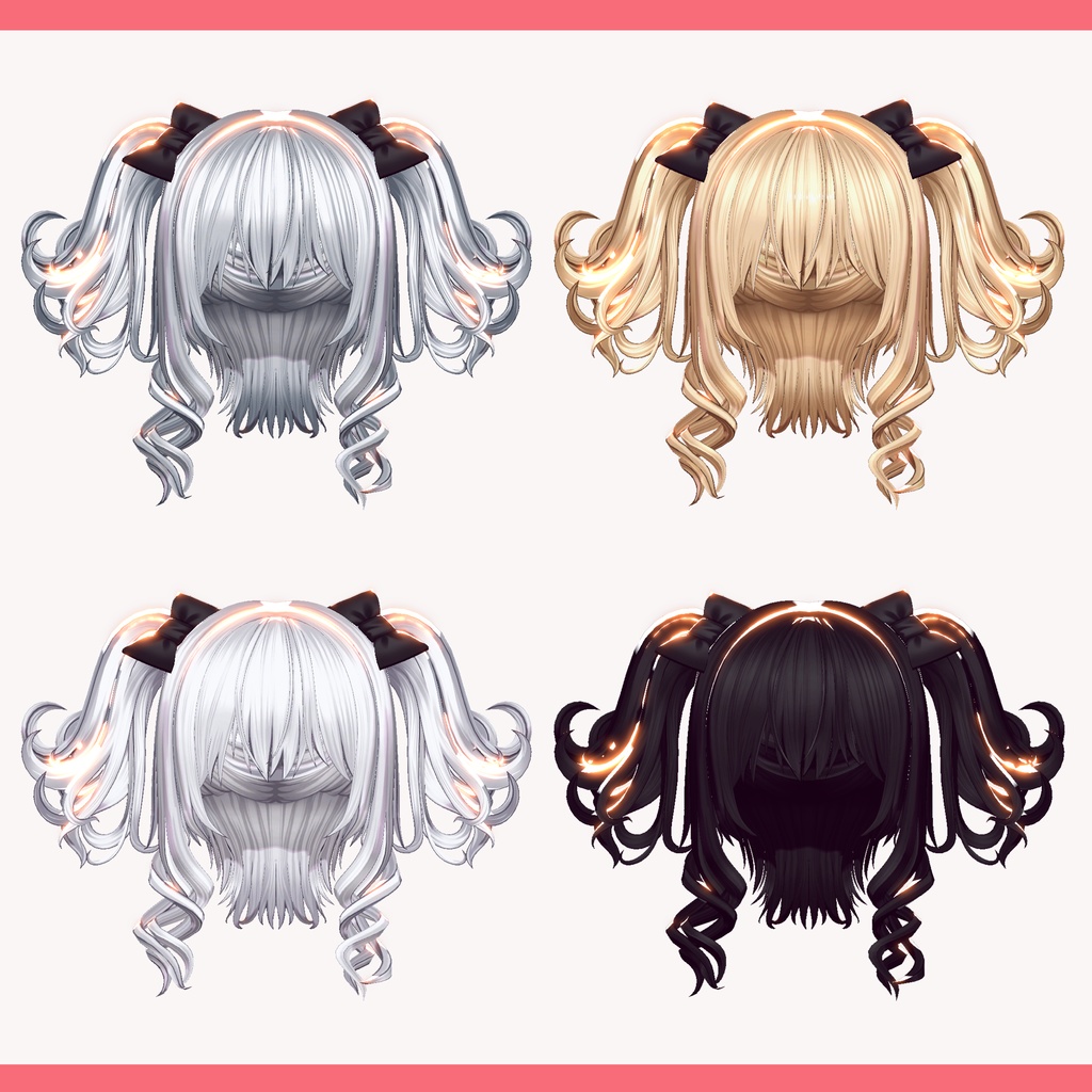 【VRC想定&Vroid/xwear】 ゴシック- Gothic 【10Avatar対応】