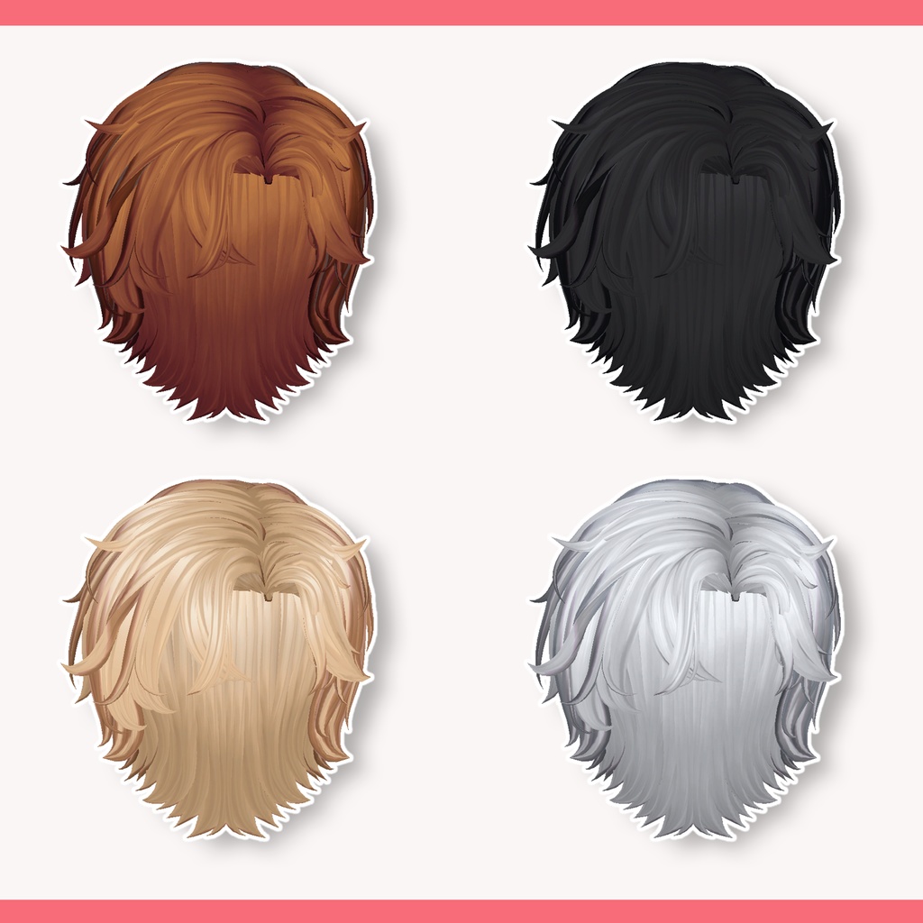 【VRC想定&Vroid/xwear】 王子 - prince 【9Avatar対応】