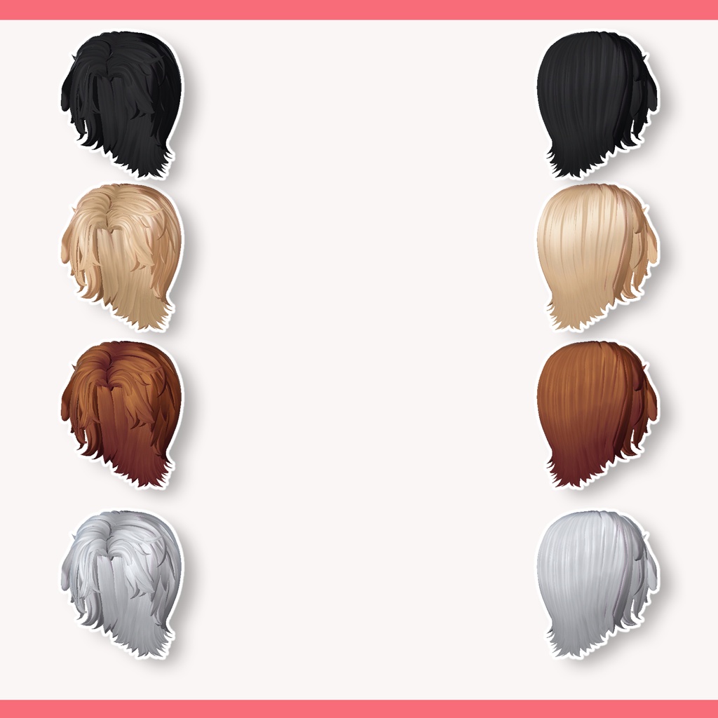 【VRC想定&Vroid/xwear】 王子 - prince 【9Avatar対応】