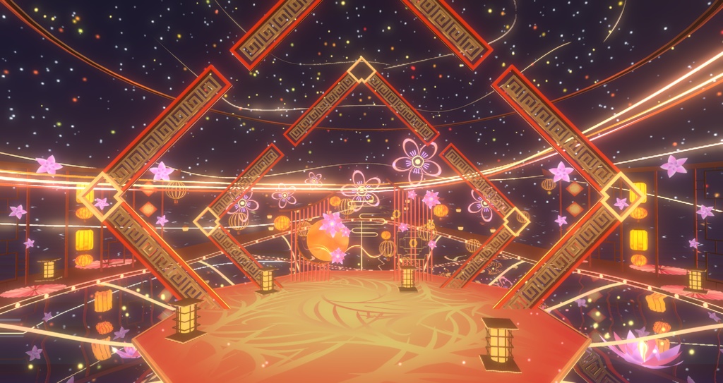 Warudo environment:荷光镂金