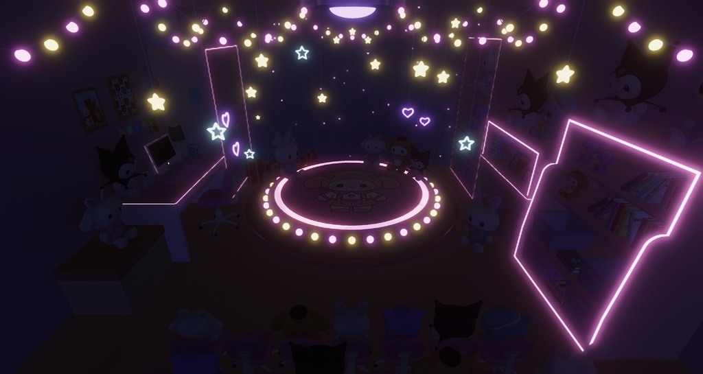 Warudo environment:DollRoom