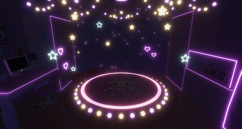 Warudo environment:DollRoom