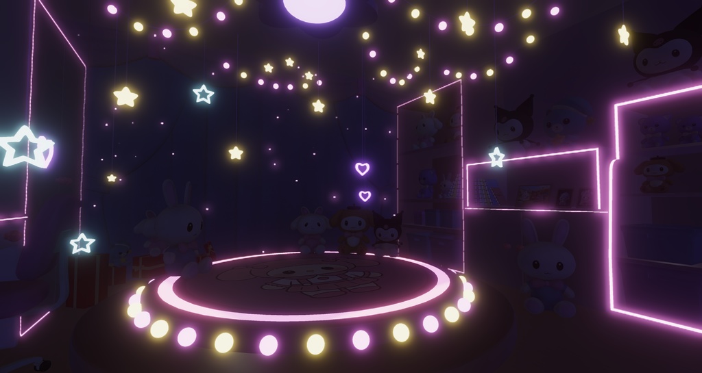 Warudo environment:DollRoom