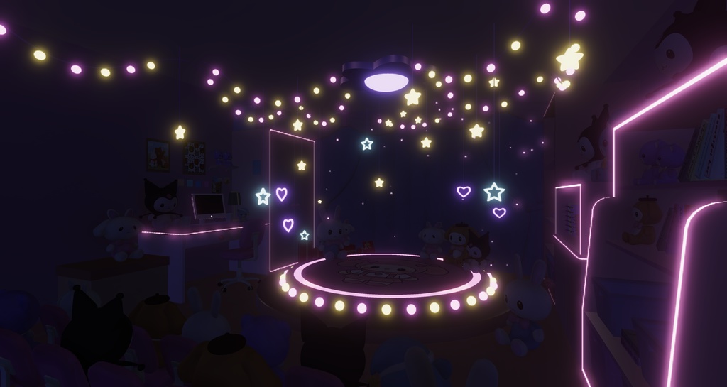 Warudo environment:DollRoom