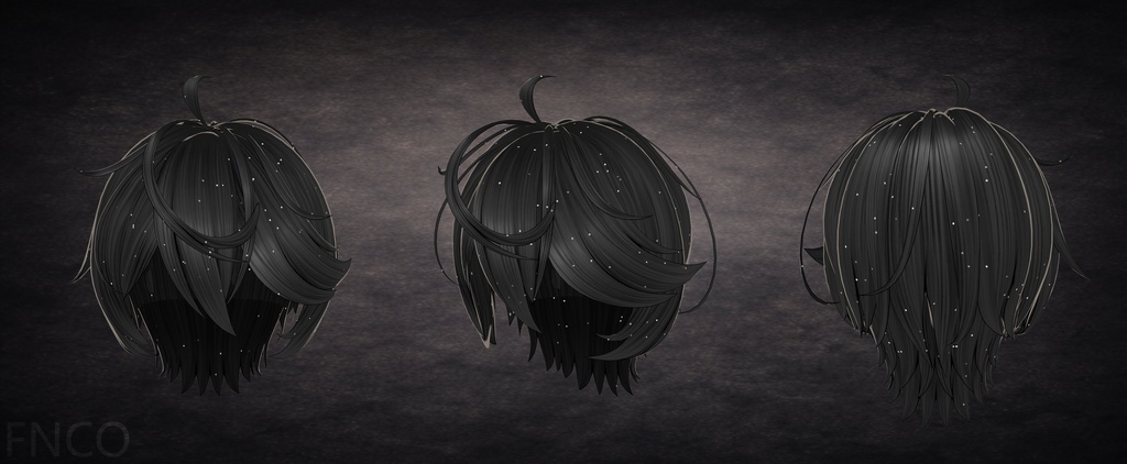 【VRC想定&Vroid/xwear】 桐矢 - Kiriya 【5Avatar対応】