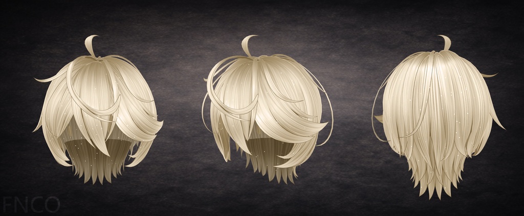 【VRC想定&Vroid/xwear】 桐矢 - Kiriya 【5Avatar対応】