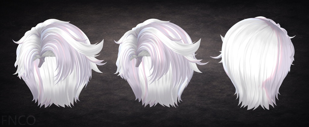 【VRC想定】 狼の尾- wolf tail【17Avatar対応&xwear】