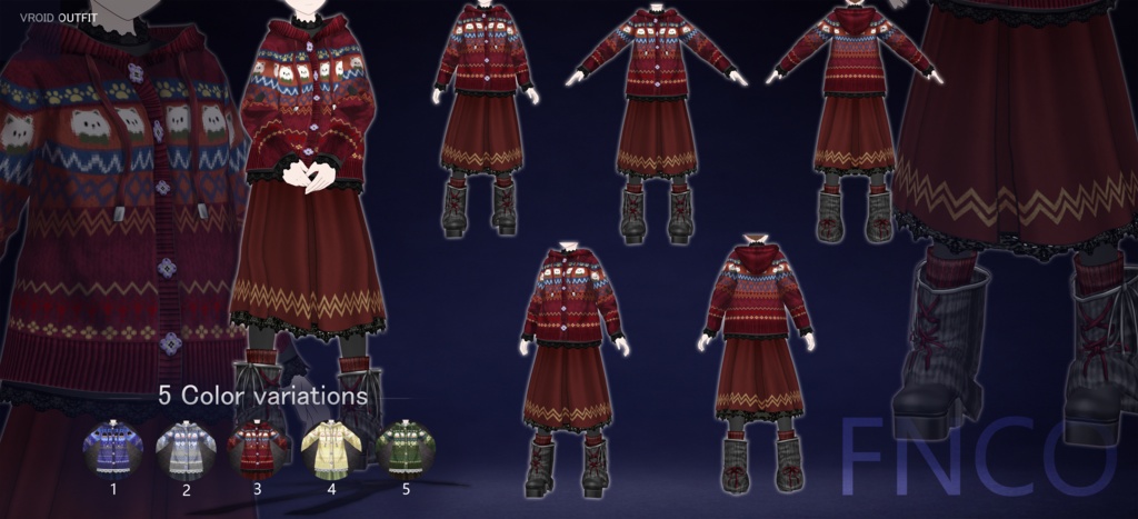 Vroid - スプリングスーツ/职业服-5色/Spring Collection