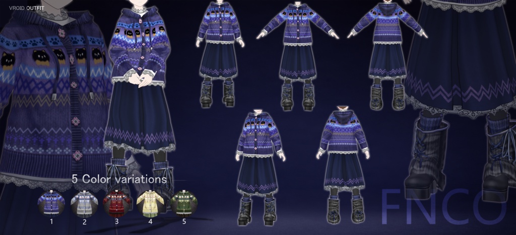 Vroid - スプリングスーツ/职业服-5色/Spring Collection