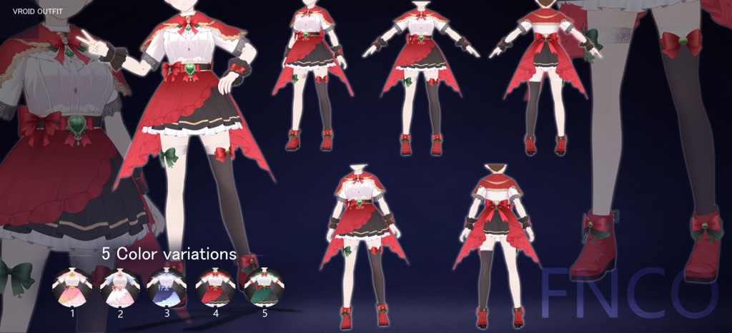 Vroid - レディーススーツ/职业服-5色/Ladies suit