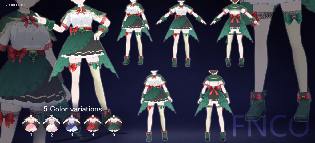 Vroid - レディーススーツ/职业服-5色/Ladies suit