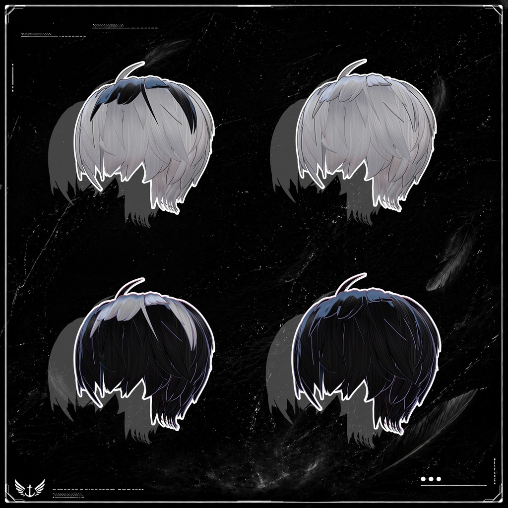 【VRC想定】 仮面 - mask【16Avatar対応&xwear】