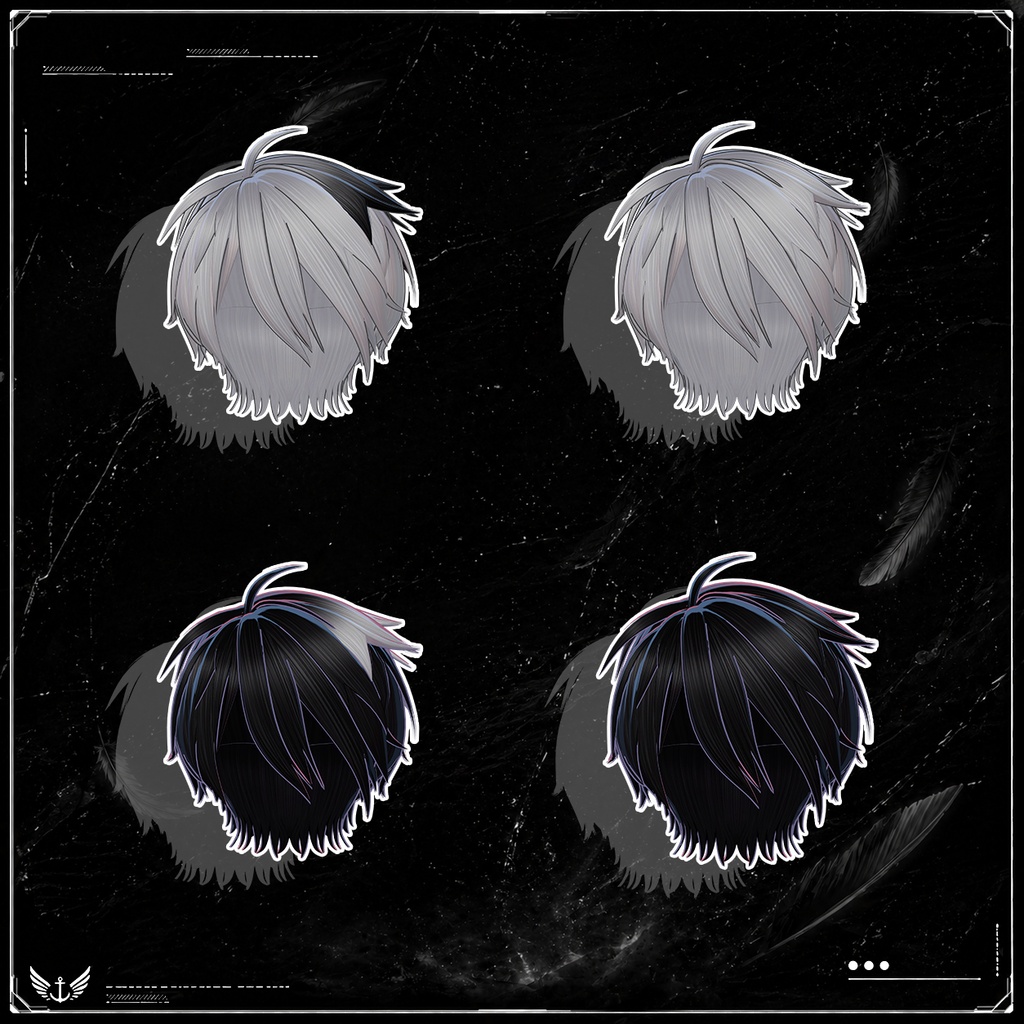 【VRC想定】 仮面 - mask【16Avatar対応&xwear】