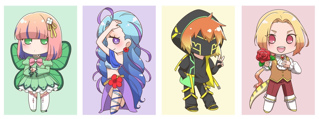 チームATHR　オーロラアクリルスタンド