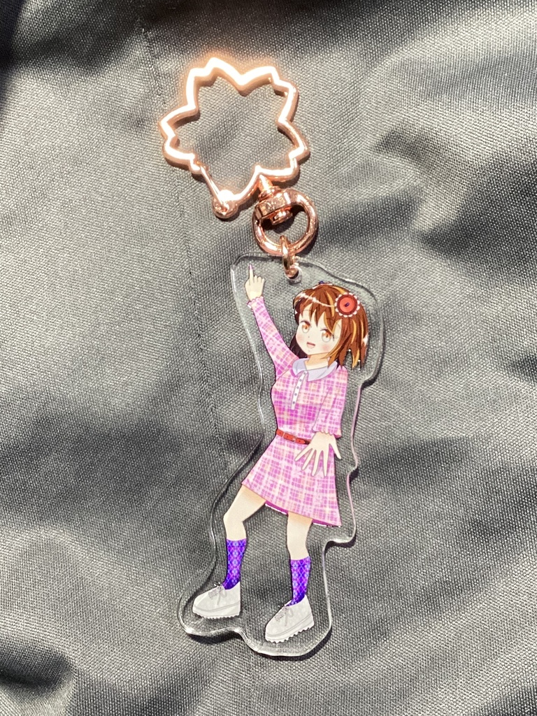 みろく春リバーシブルアクリルキーホルダー
