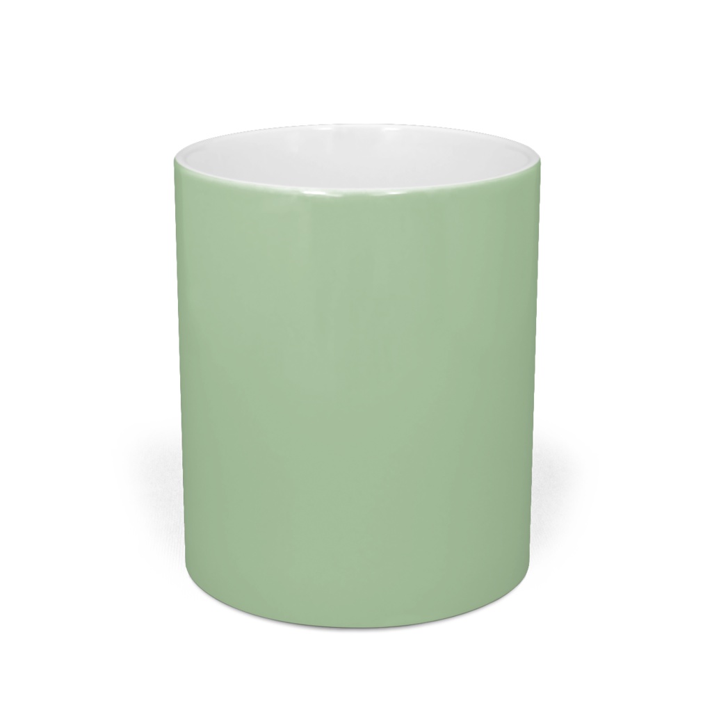 パステルグリーンマグカップ