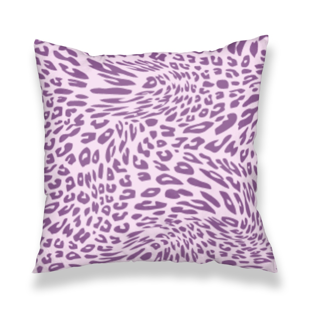 クッションカバー レオパード