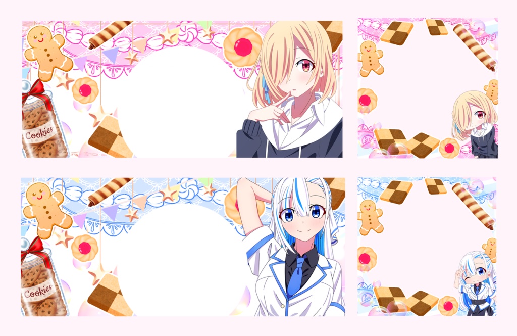 【IRIAM】クッキーのアイコンリング・ヘッダー