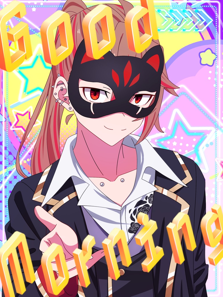 【おはV素材】ポップなおはV