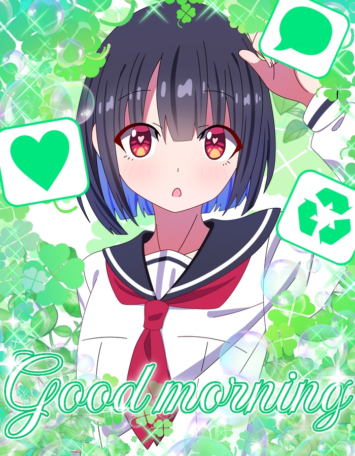【おはV素材】クローバーのおはV