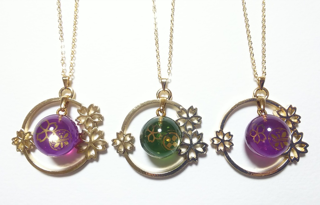 【刀剣乱舞】近侍玉ネックレス