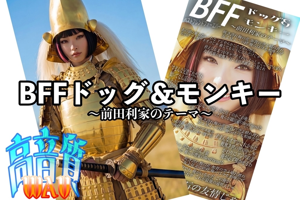 BFFドッグ＆モンキー 〜前田利家のテーマ〜【ショップ開設記念限定版】