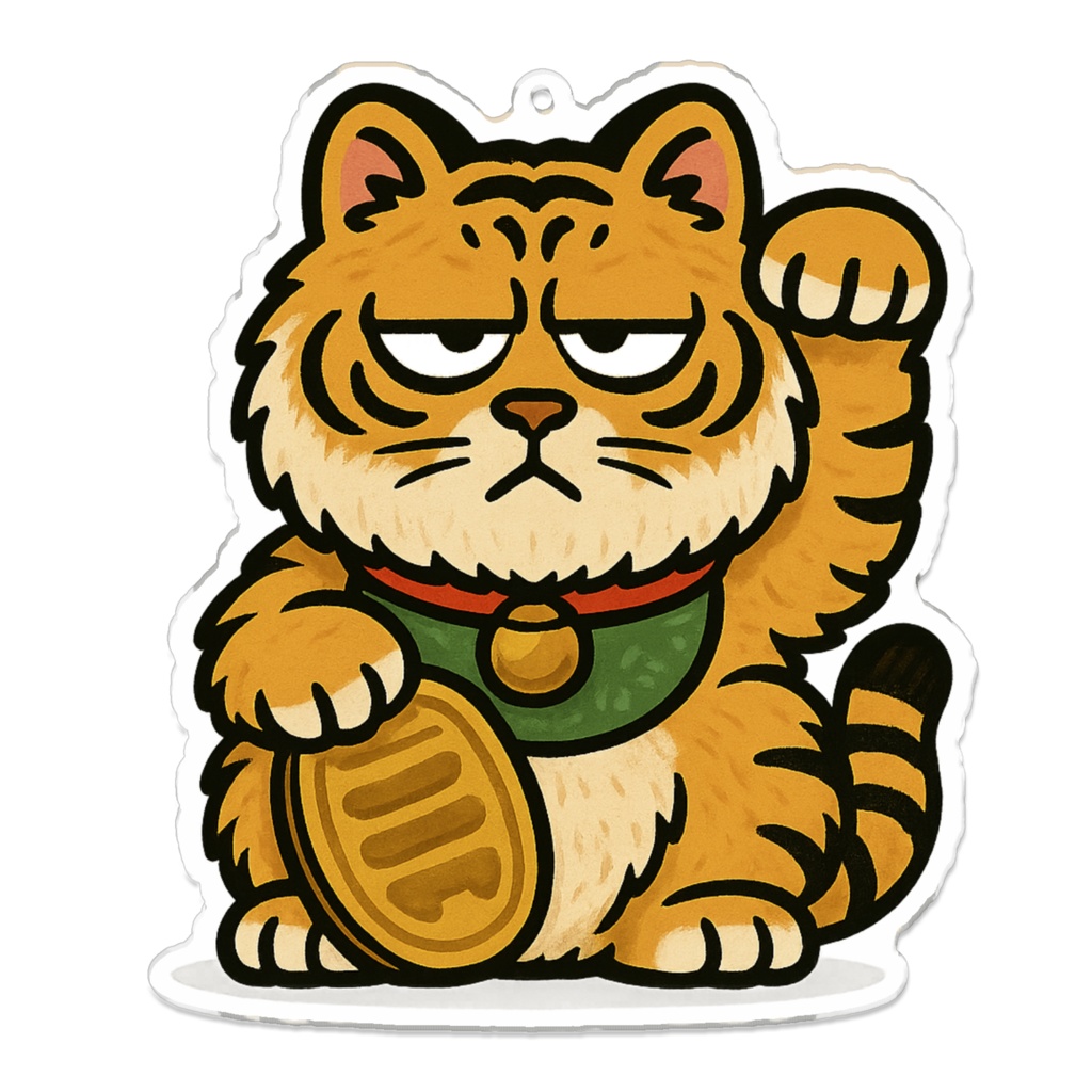 ユキマネ｜招き猫擬態のアムールトラ