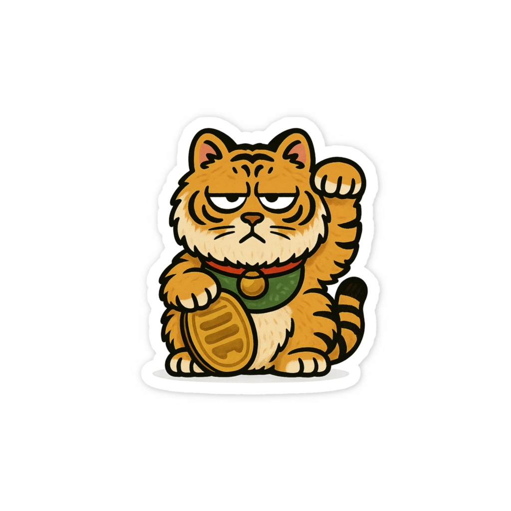 ユキマネ|招き猫擬態のアムールトラ