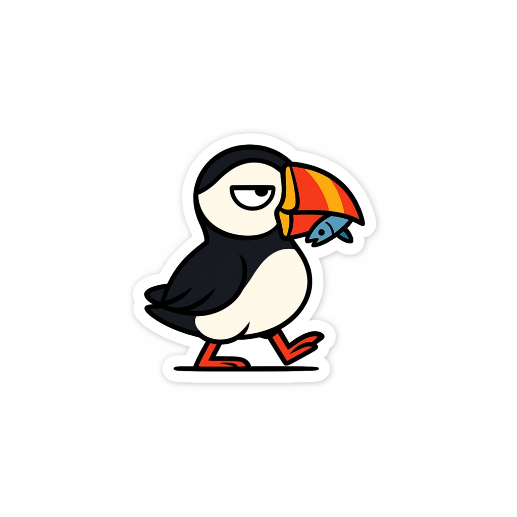 クセつよキャラ図鑑|アルチカ(ニシツノメドリ)