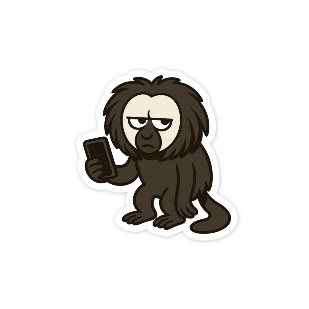 通知地獄系|霊長類キャラ・シロサク