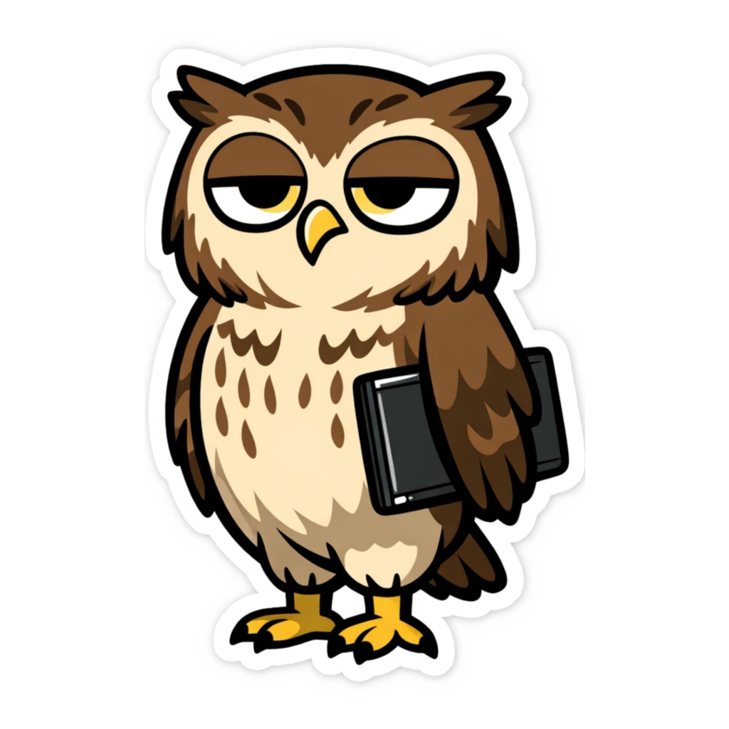 観察力ガチ特化なフクロウ|ミキワメ