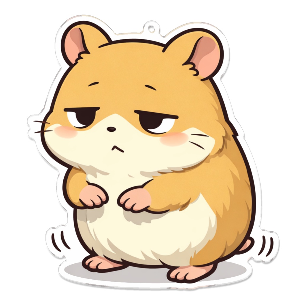 空回り改善チャレンジャーなハムスター|迷走系・ハムゾウ