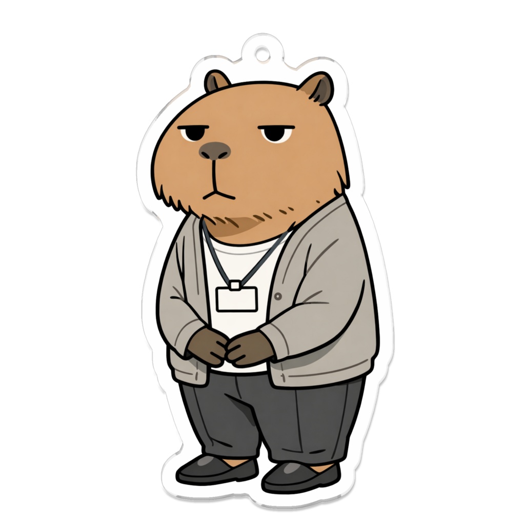 動じない中間管理なカピバラ|カピスケ