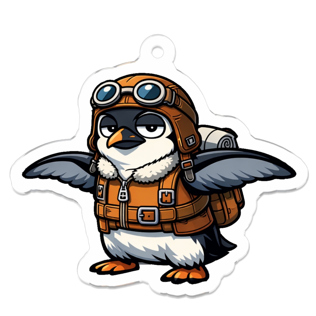 準備万端なペンギン｜ジュンビィ