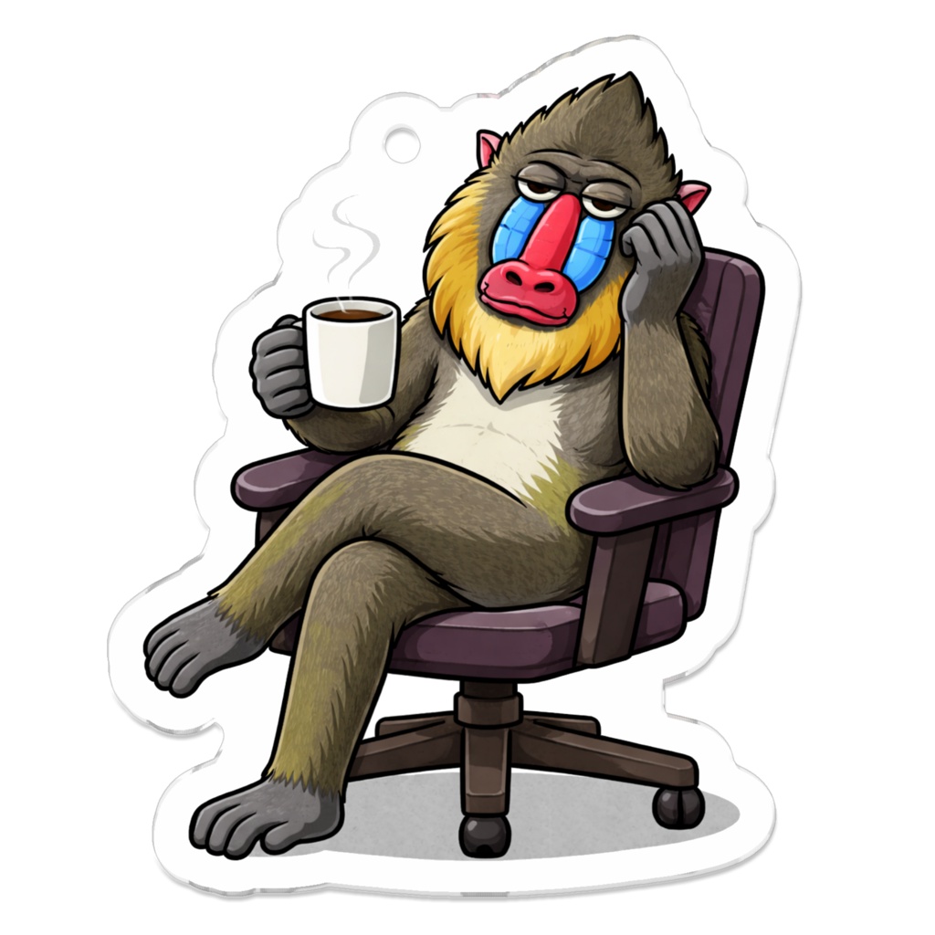 波風は立てない主義なマンドリル｜ドリルム