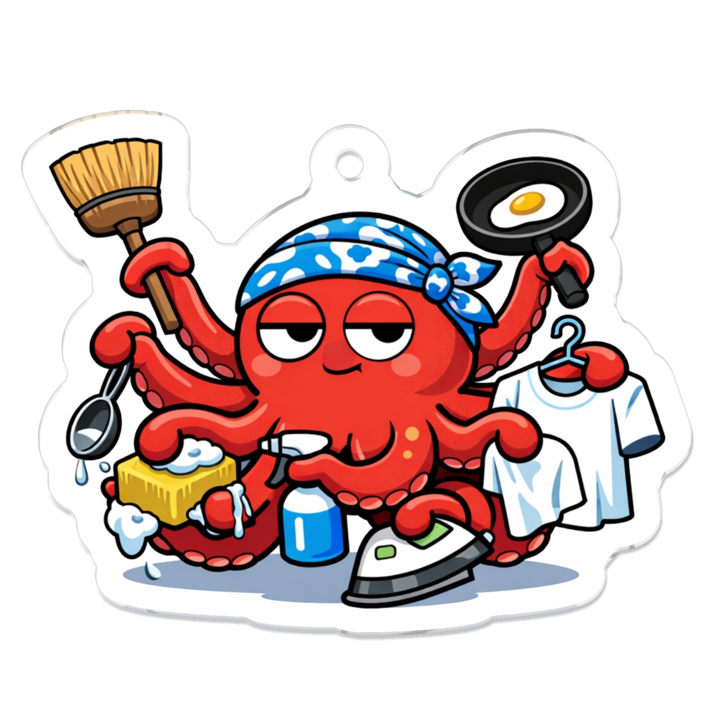 家事のスペシャリストなタコ｜オクタム