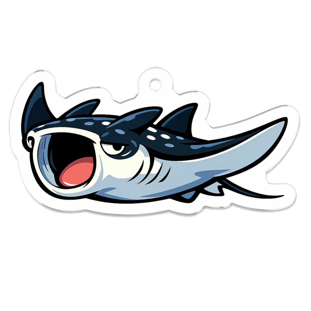 止まる場所だけ決めたい派なエイ|ウズマキ